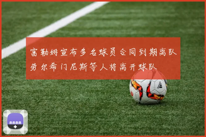 富勒姆宣布多名球员合同到期离队劳尔希门尼斯等人将离开球队